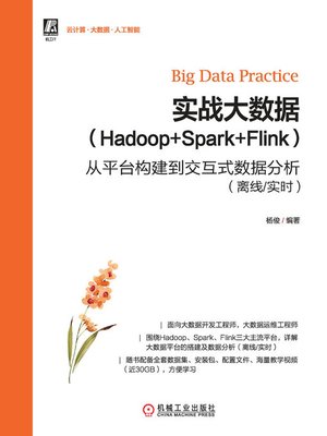 cover image of 实战大数据（Hadoop+Spark+Flink）——从平台构建到交互式数据分析（离线/实时）